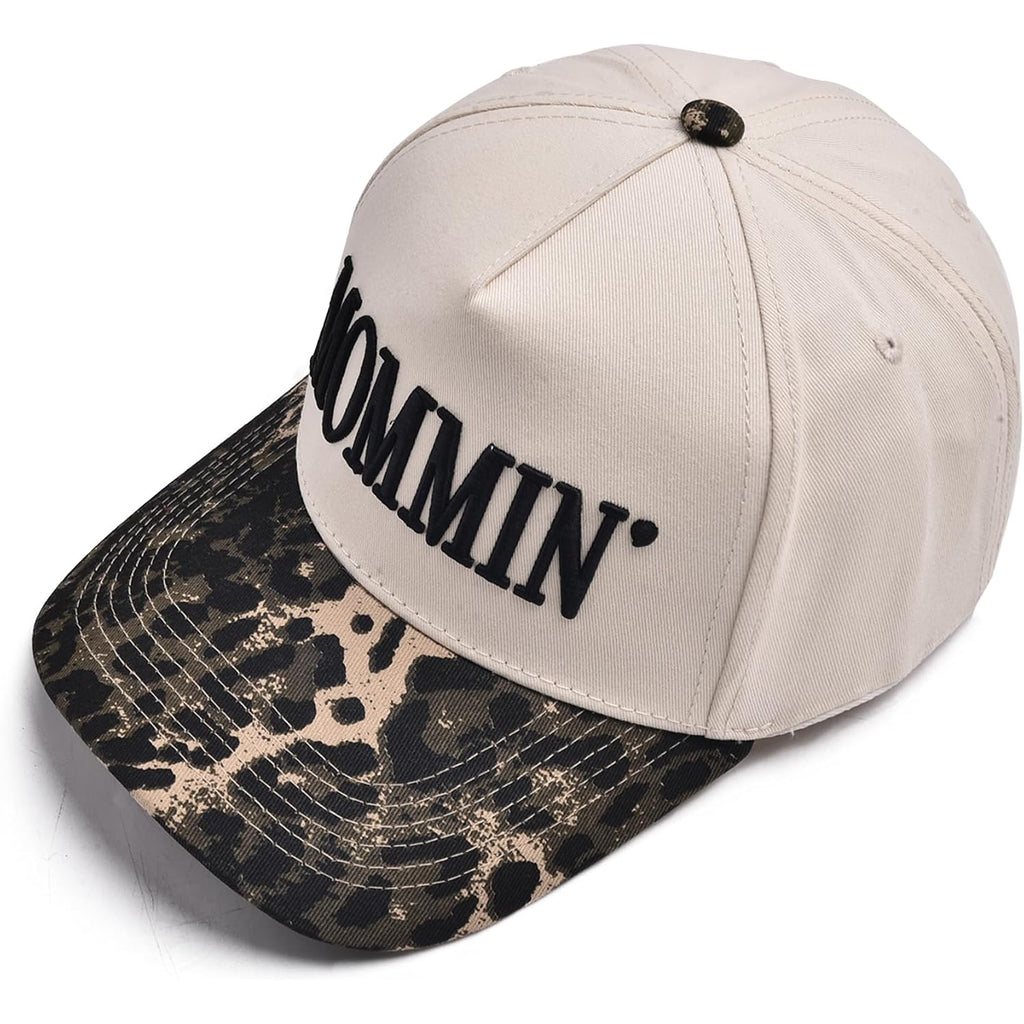 Womens Trucker Hat - With Mommin Embroidery Ponytail Fit - Mom Gifts For Birthday Christmas Valentines Day