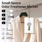 Myaro 12 Pack Assorted Floral Scented Sachets - Lavender, Rose, Jasmine, Ocean, Gardenia & Lily | Drawer, Closet & Car Air Freshener Bags | Multi-Scent Home Fragrance Gift Set