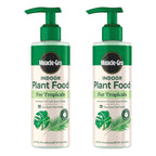 Miracle-Gro Indoor Plant Food For Tropicals, 8 Fl. Oz. (2-Pack) | Liquid Plant Food For Tropical Houseplants