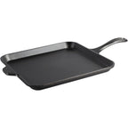 Lodge Seasoned Cast Iron Square Griddle - 11 Inches - Durable Pan - Cast Iron Cookware for Pancakes, Eggs, Bacon & Grilling Favorites