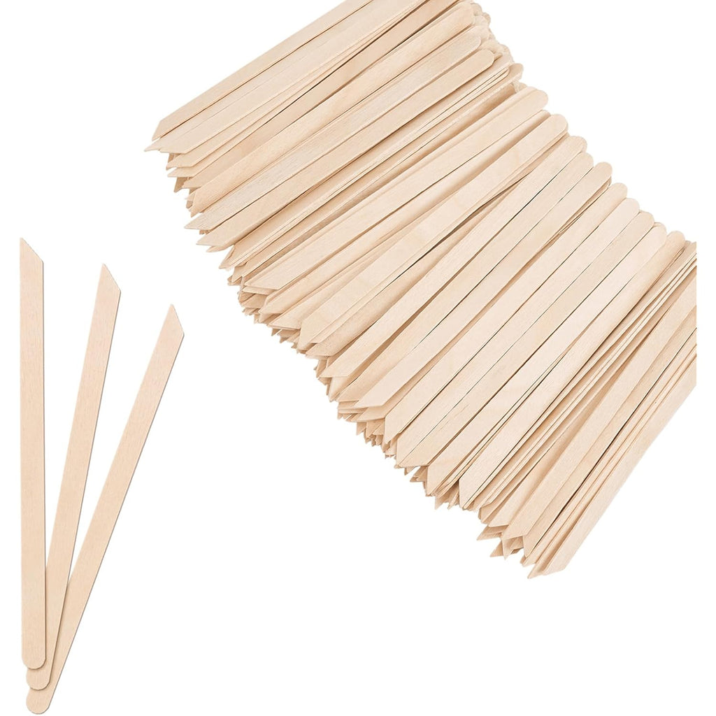 1000pcs Wooden Small Wax Sticks,Eyebrow Wax Sticks for Eyebrow Hair Remover，Small Popsicle Sticks，Wooden Sticks for Crafts