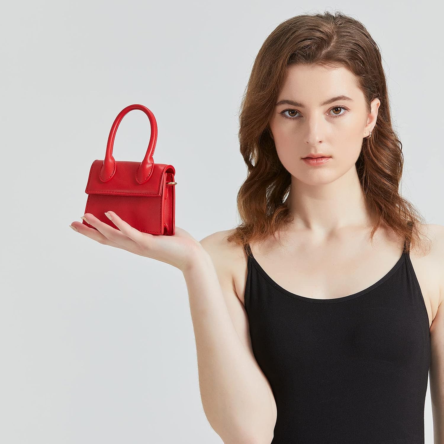 Mini Purse For Women, Mini Bag With Crocodile Pattern