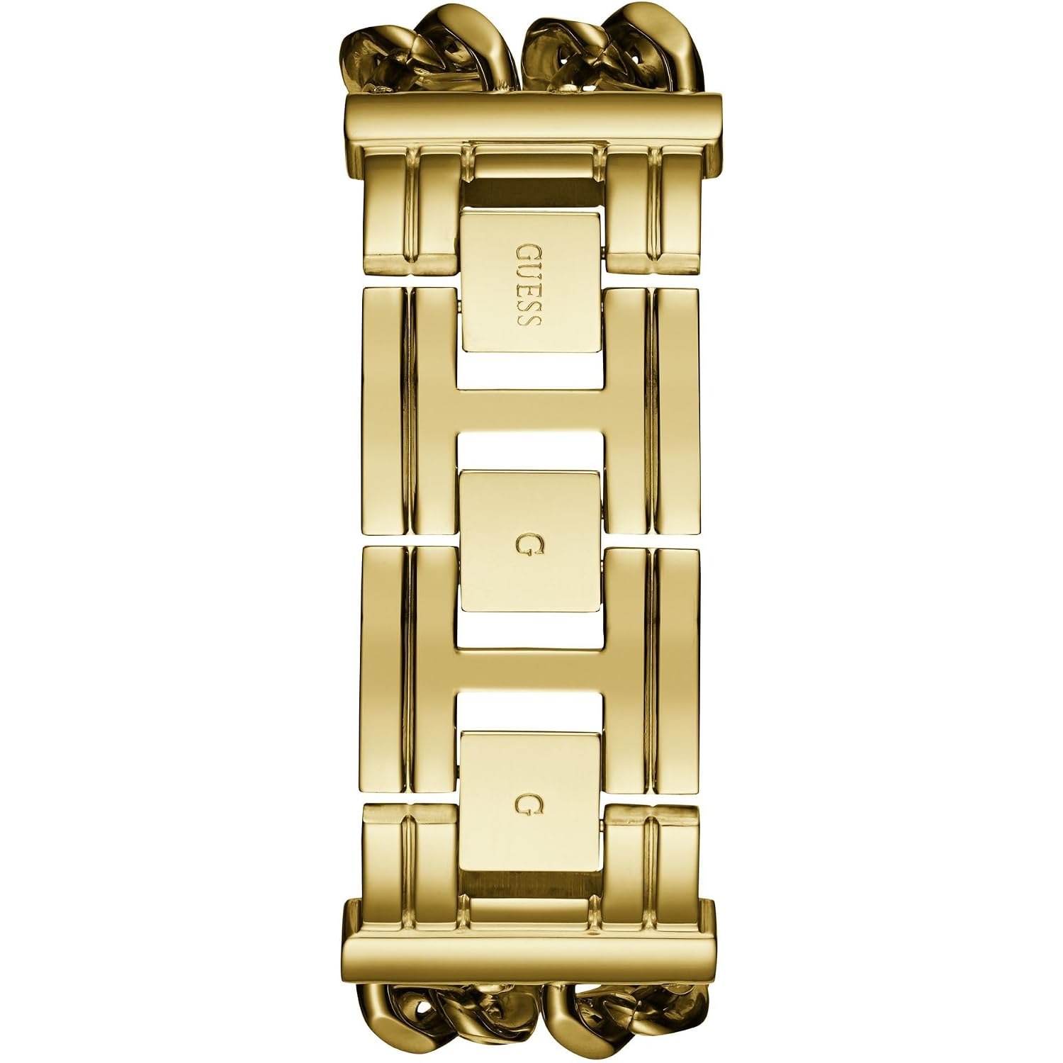 Guess Women'S Silver-Tone Multi-Chain Bracelet Watch