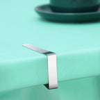 Ponure 12 Pack Tablecloth Clips - Heavy Duty Picnic Table Clips, Stainless Steel Table Cloth Cover Clamps, Table Cloth Holders Ideal for Restaurant Picnics Marquees Weddings Graduation Party
