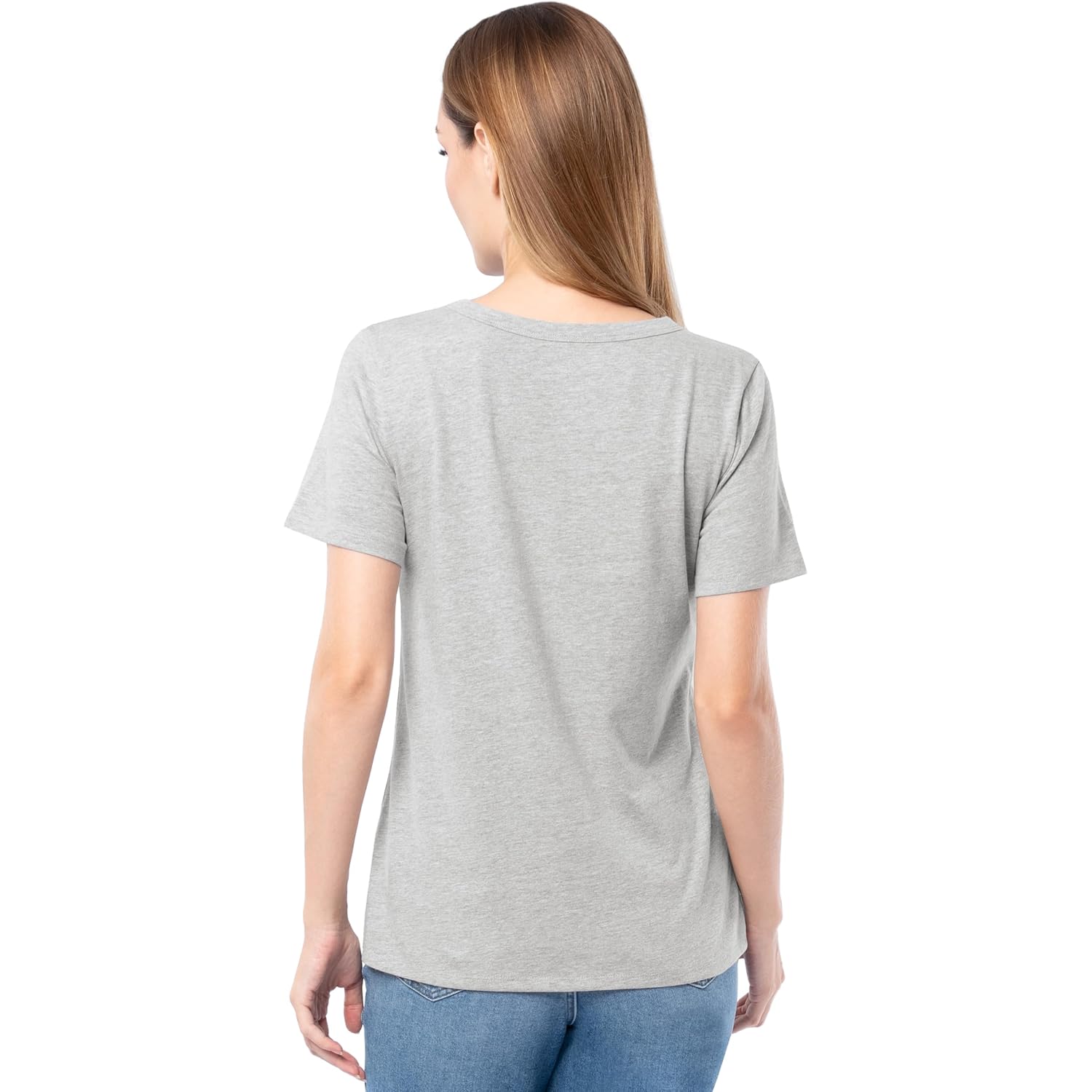 Fruit Of The Loom Women'S Short Sleeve Crew Neck T-Shirt, 2 Pack