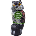 Hedoc Fake Owl Decoys To Scare Birds Away, Rotating Head Sculptures, Nature Enemy Scarecrow Plastic Statues, Pest Repellent, Bird Control And Pigeon Deterrent Outdoor Yard, Garden Protectors