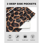Aimpact Men'S Animal Graphic Print Shorts 5" With Pockets
