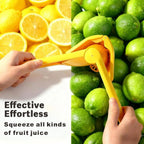 Lemon Squeezer, Effective At Squeezing Out Juice, Citrus Juicer | Easy-To-Use, Very Sturdy Lemon Juicer, Fold-Flat Easy-To-Place, Easy-To-Clean Citrus Squeezer To Squeeze Lemon, Lime, Orange