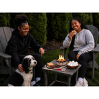 The S'Mores Company - Portable Fire Pit, Mini Tabletop Campfire (2-Pack) | Smores Soy Wax Firepit, Food Safe For Roasting Marshmallows, Bonfire Smores Maker, 3+ Hours Of Burn Time, Camping Stove