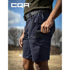 Cqr Men'S Flex Casual Cargo Shorts, Lightweight Water Resistant Golf Shorts, Stretch Tactical Work Shorts With Multi-Pocket
