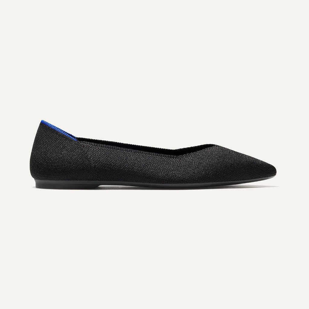Rothy'S The Point Ii, Pointed-Toe Women'S Slip-On Ballet Flat With Cushioned Insole, Sustainable & Machine Washable