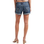 Women's Boyfriend Mid Rise Short