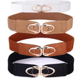 Beltox Womens Belts Elastic Stretch Cinch Plus Fashion Dress Belts for Ladies