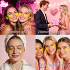 30 Pairs 24K Gold Eye Masks & Lip Masks, Under Eye Patches For Puffy Eyes, Lip Mask Skincare, Small Gifts, Bridesmaid Gifts, Bridal Shower Gifts, Wedding Gifts, Bulk Gifts, Bachelorette Party Favors