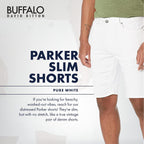 Buffalo David Bitton Men'S Slim Parker Denim Shorts