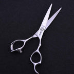 Hair Cutting Scissors Professional Barber Shears, Hairdresser Scissor Made Of Stainless Steel For Hairdressing Salon And Home Use Extremely Very Sharp Ergonomic Design