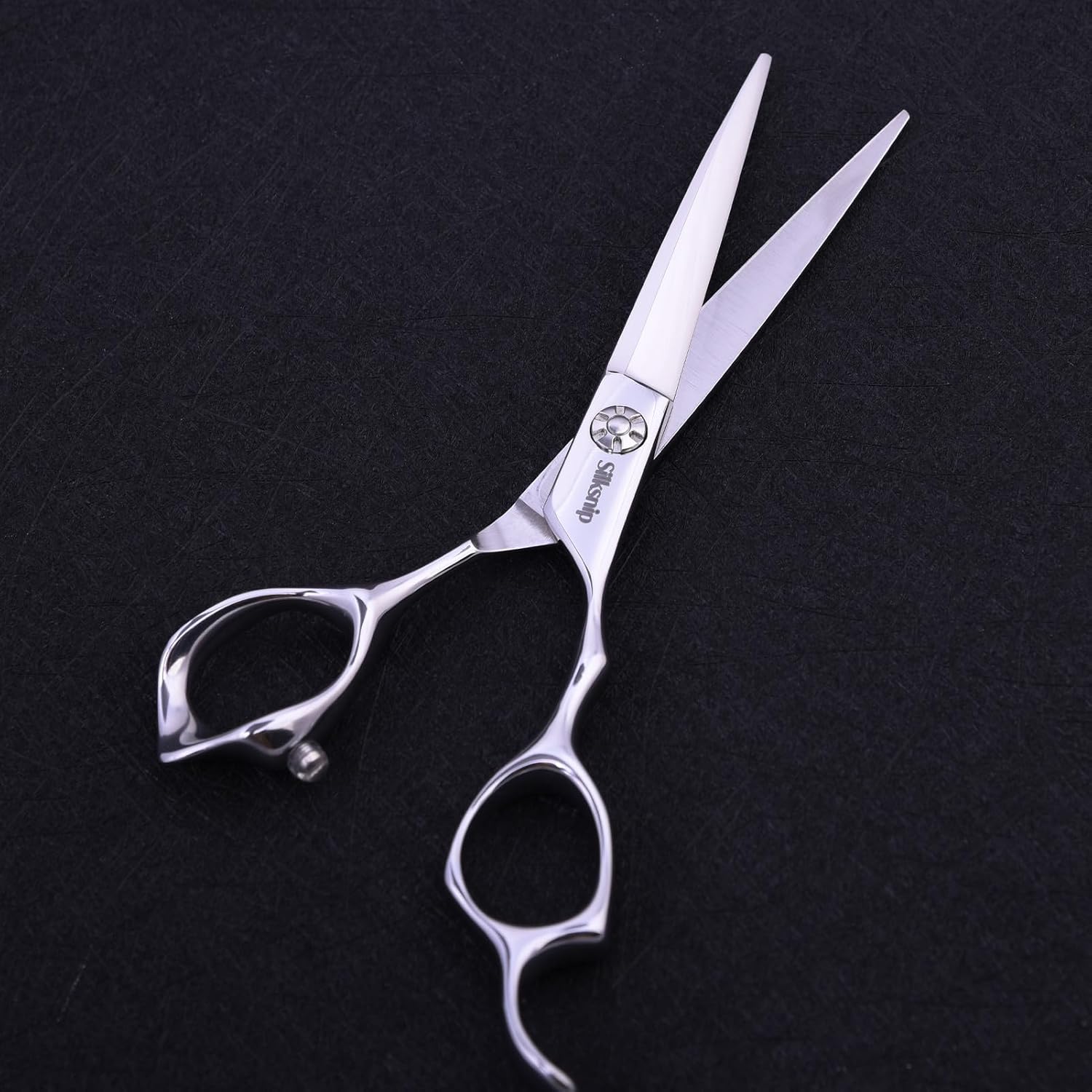 Hair Cutting Scissors Professional Barber Shears, Hairdresser Scissor Made Of Stainless Steel For Hairdressing Salon And Home Use Extremely Very Sharp Ergonomic Design