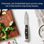 HENCKELS Statement Premium Quality 15-Piece Set with Block, Natural, Razor-Sharp, German Engineered Informed by 100+ Years of Mastery, Lightweight and Strong, Dishwasher Safe