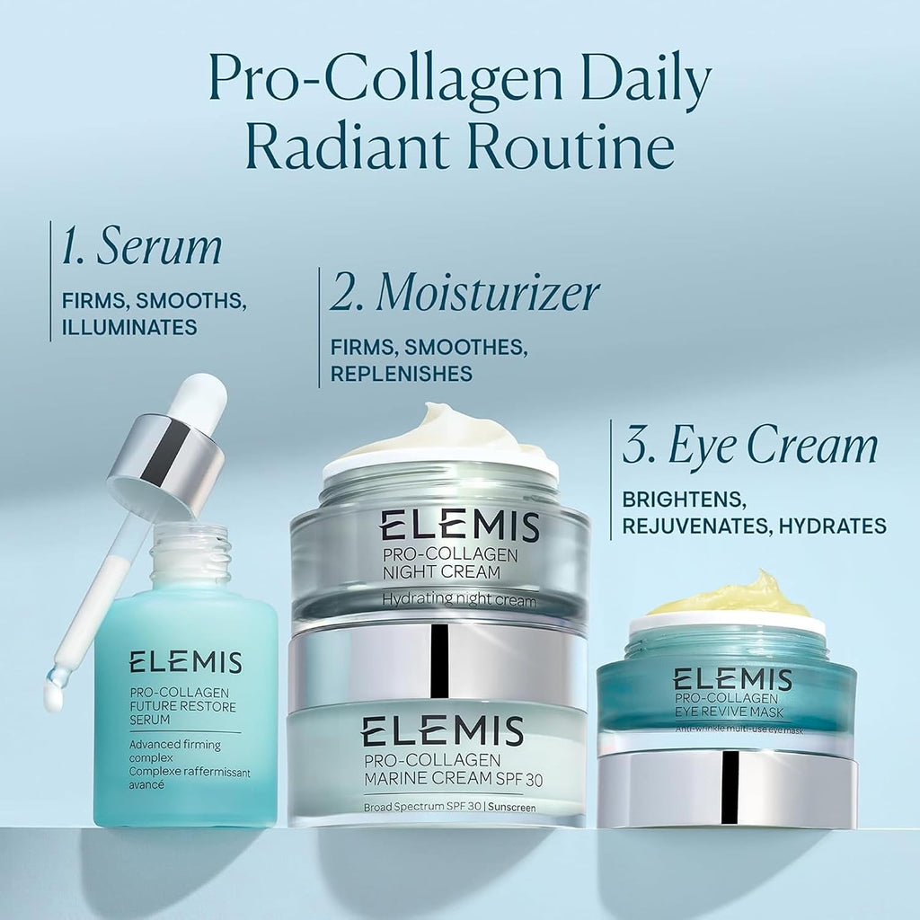 Elemis Pro-Collagen Eye Revive Mask | Anti-Wrinkle Multi-Use Treatment Brightens, Rejuvenates, Plumps And Hydrates For A More Youthful Look
