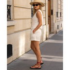 Rope Flat Sandals For Women Strappy Open Toe Thong Sandals Summer Slingback Slip On Slide Sandals With Adjustable Strap
