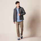 Amazon Essentials Men'S Regular-Fit Long-Sleeve Lightweight Cotton Chambray Shirt With Pockets