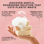 Kitsch Shaving Soap for Women - Hydrating Shave Butter & Shave Soap Bar - Nourishing Bar Soap for Smooth, Irritation-Free Shave – Paraben, Silicone & Sulfate-Free - Vegan, Made in USA - 4 oz