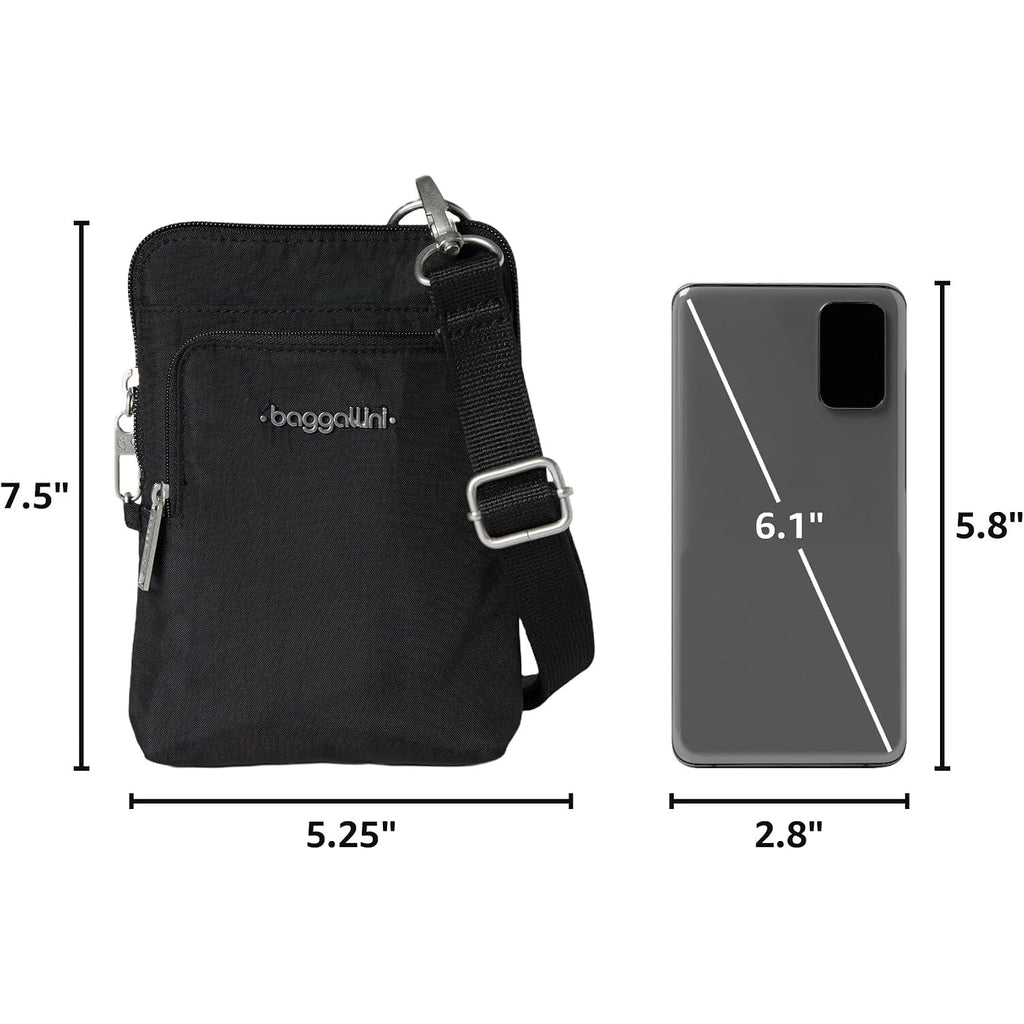 Baggallini Women'S Securtex Anti-Theft Activity Crossbody Bag