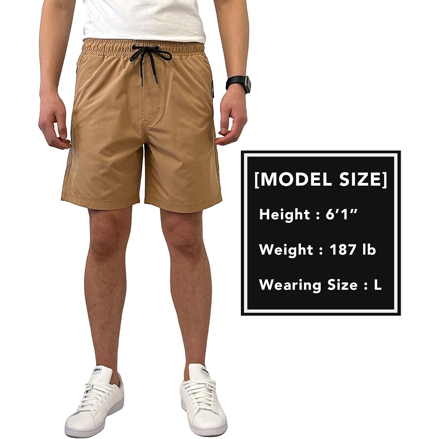 Southpole Mens Workout Tech Woven Nylon Shorts Light Weight Track Shorts