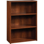 Sauder Beginnings 3-Shelf Bookcase, Bookshelf With Adjustable Storage Shelves, In Brook Cherry Finish