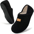 Slipper For Women Men Slipper Socks Fuzzy House Shoes Rubber Sole Slip On Soft-Lightweight Non Slip Indoor/Outdoor