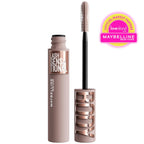Maybelline Lash Sensational Body Washable Mascara, Volume And Length Formula For 24Hr Lash Lift, Smudge And Clump-Resistant, Brownish Black