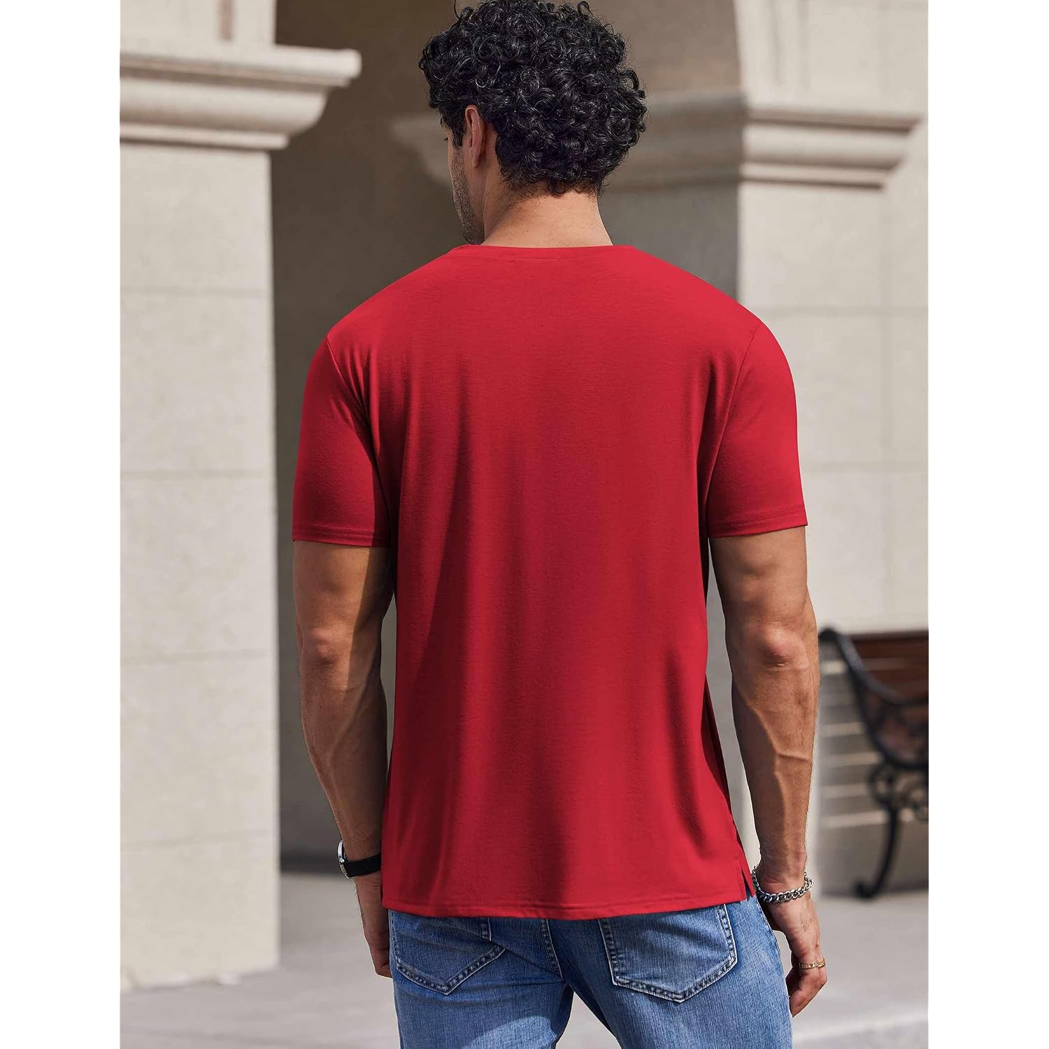 Coofandy Men'S T-Shirts Short Sleeve Crew Neck T Shirts Casual Classic Basic Tee Shirts