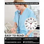 Civo Nurse Watches For Women Men: Analog Waterproof Watch With Easy Read Dial Second Hand - Gifts For Nurses Medical Student Doctors