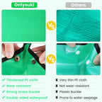 Repotting Mat For Indoor Plant Transplanting Control Mess, 26.8"X26.8" Waterproof Succulent Potting Mat Square Planting Tray Soil Change Mat Gardening Gifts For Plant Lovers