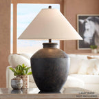 Set Of 2 Chimney Lamp Shade (Pre-Assembled) S White Large 6" Top X 23" Bottom X 13.5" Slant X 10.5" High Spider With Replacement Harp And Finial Fitting