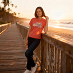 Spyder Women's Floral Sunset Graphic Short Sleeve Tee T-Shirt