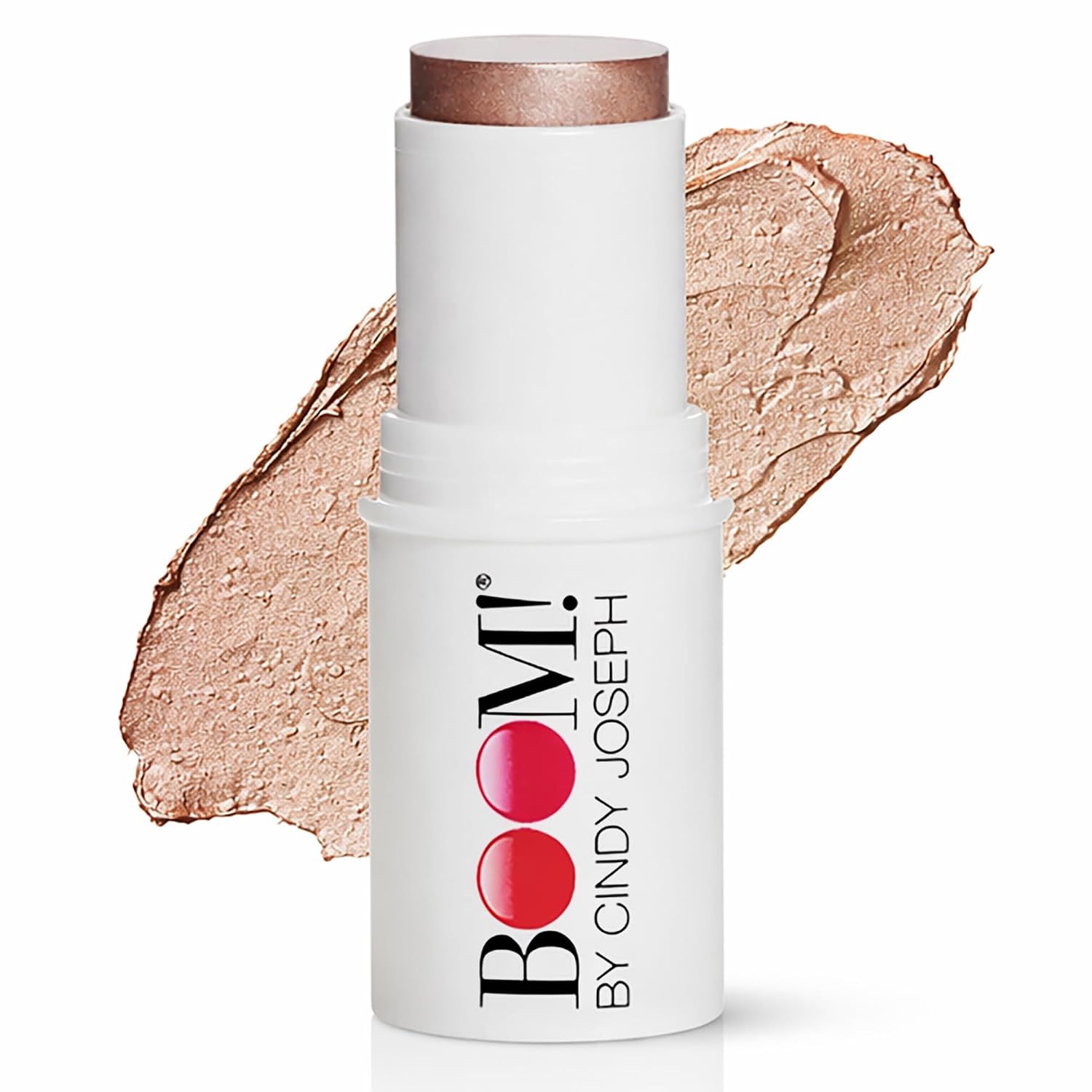 Boomstick Glimmer® Highlighter Makeup Stick Subtle Shimmer Face Highlighter | Stick For Mature Skin, Hydrating Cream Makeup For Cheekbones, Brow Bones & Nose, No Glitter Highlight