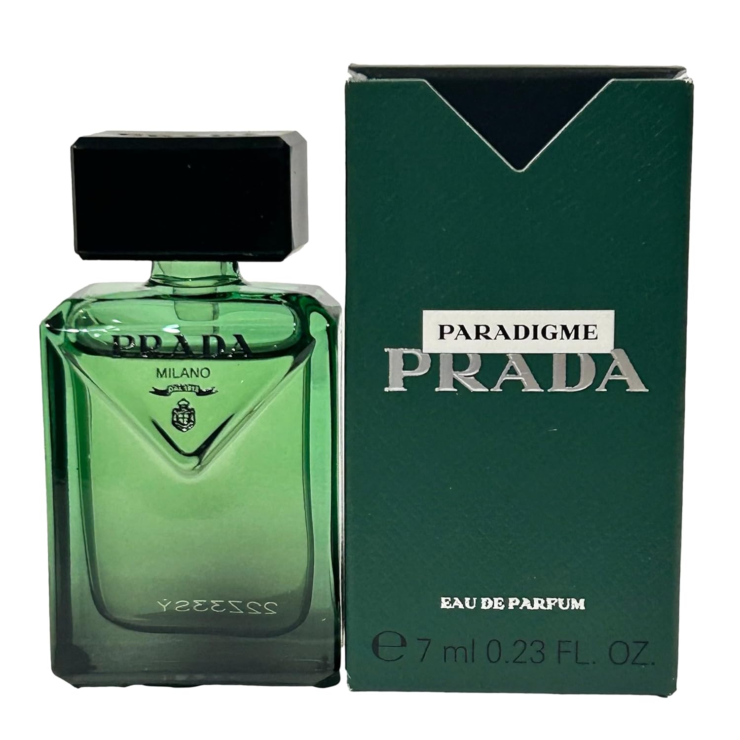 Prada Paradigme EDP MEN splash On MINI/SMALL/TRAVEL SIZE perfume 7 ml / 0.23 fl oz (7663)