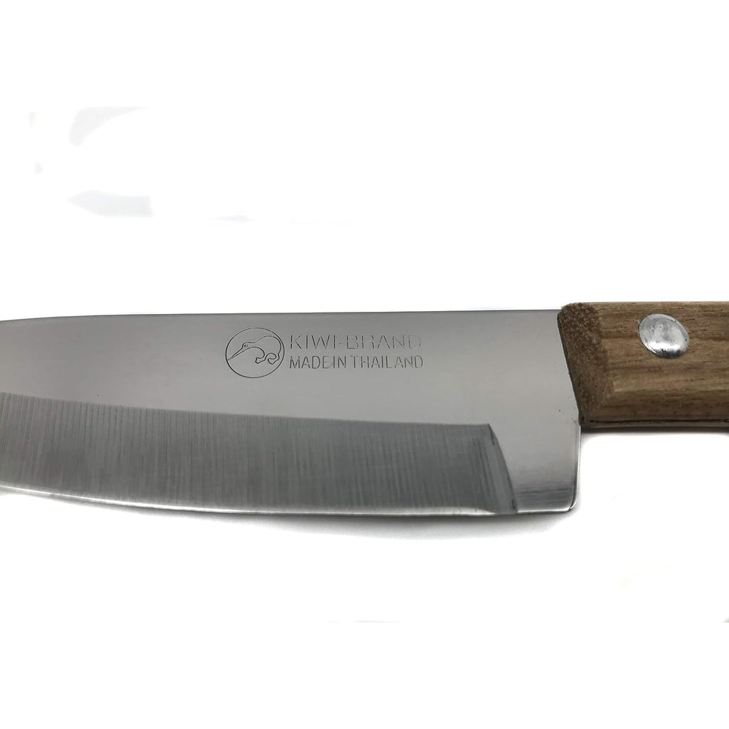Kiwi 4" Sharp Pairing Knife, With Wood Handle # 503