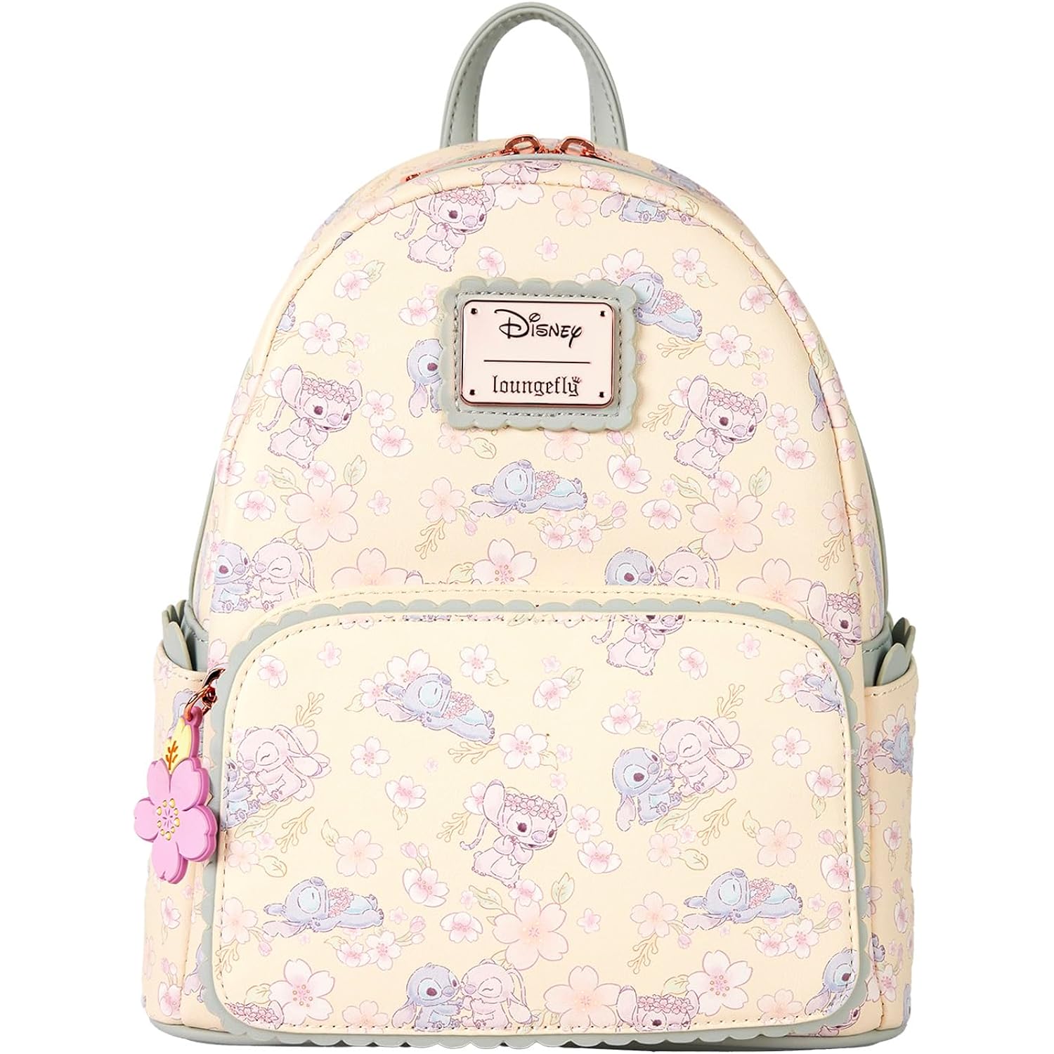 Loungefly Disney Cute Stitch Cherry Blossom Mini Backpack