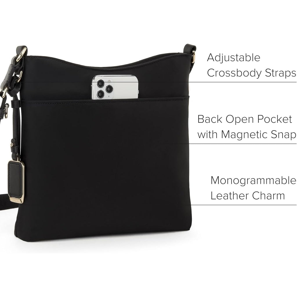 TUMI womens Tyler Crossbody | Nylon, Business, Travel Bag, Stain, Water-Resistant