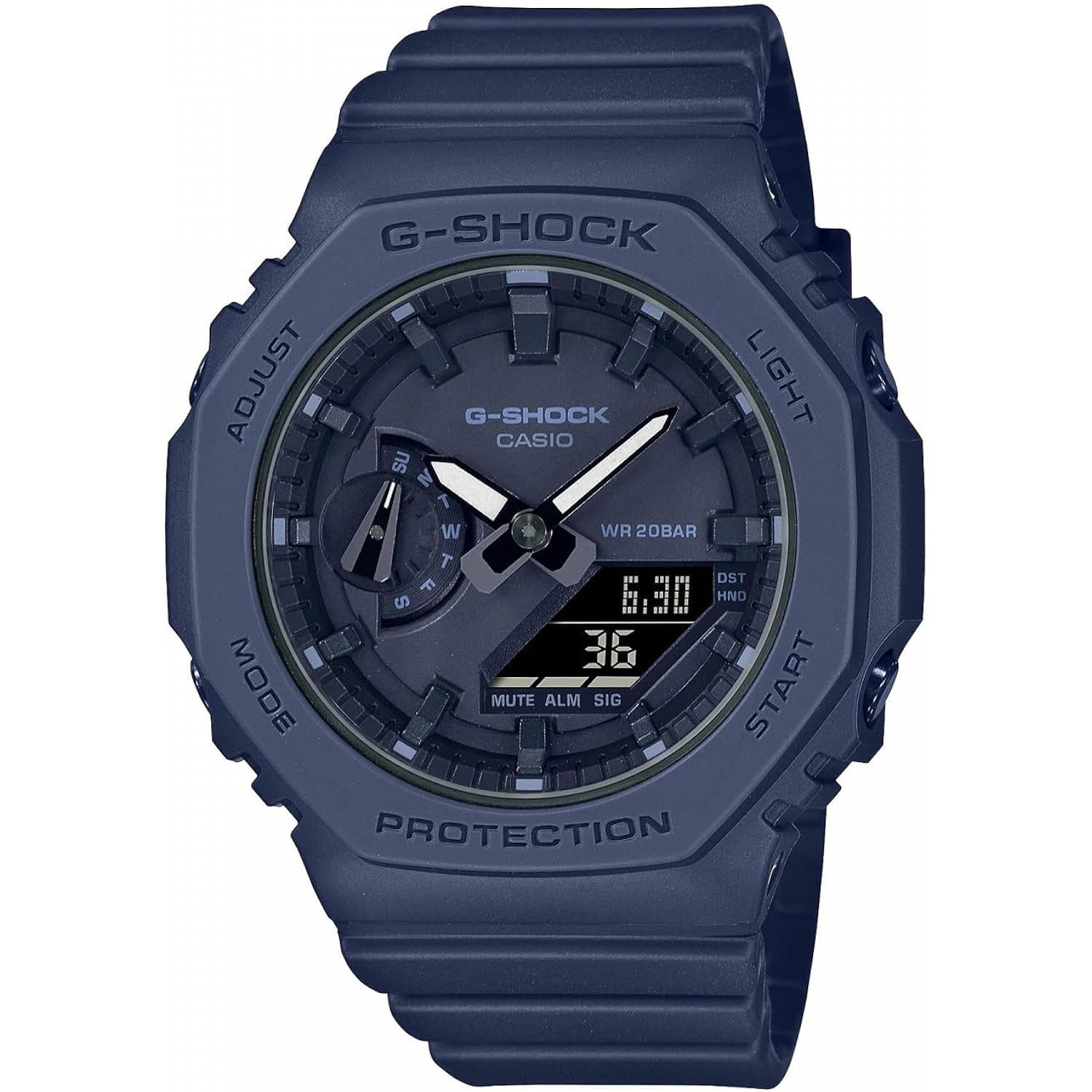 Casio Watch Gma-S2100Ba-2A1Er, Blue, Strap.