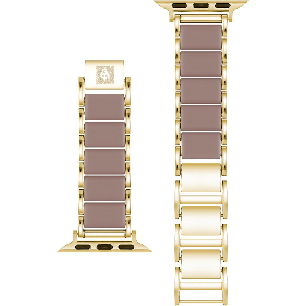 Anne Klein Silicone Adjustable Bracelet For Apple Watch