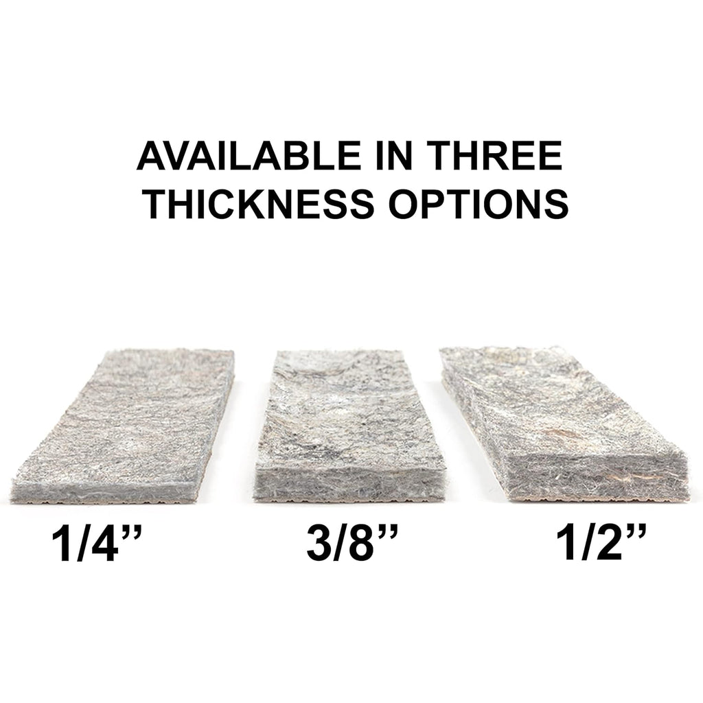 Mohawk Home Non Slip Rug Pad 8' x 10' - 1/4" Thick Felt + Latex Rubber Gripper - Dual Surface Cushion for Hardwood, Carpet, Tile Floors, Made in USA
