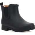 Chooka Women'S Delridge Waterproof Faux Fur Chelsea Rain Boot Slip On | Ladies Pull-On Street Style Shoes With Plush Lining, Built For Puddles, Styled For The City