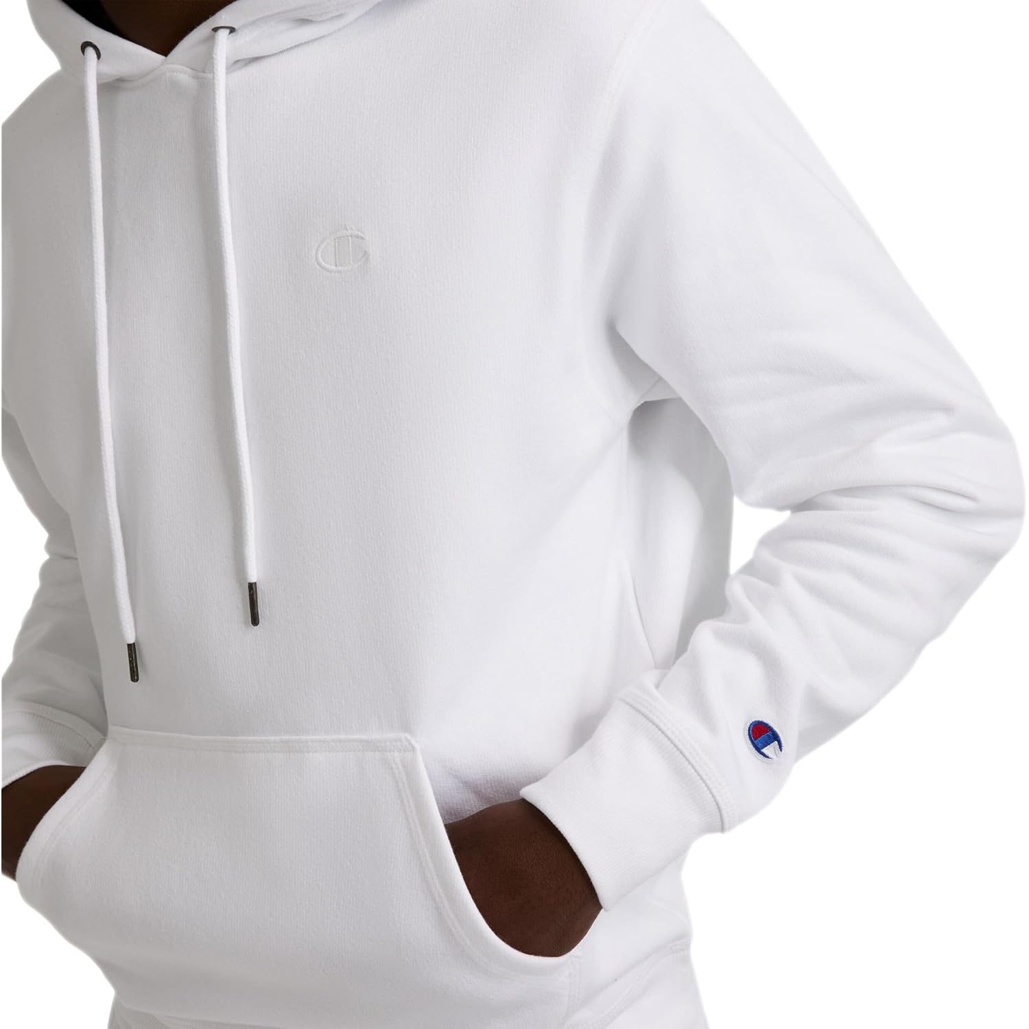 Champion Men'S Pullover Fleece Hoodie, Midweight, C Logo (Reg. Or Big & Tall)