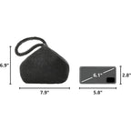 Babeyond Women'S Beaded Clutch Evening Bags Vintage Elegant Triangle Purse For 1920S Party Prom Wedding