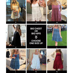 Narecte Womens Summer Dresses Wedding Guest Dresses Beach Sundresses Spaghetti Strap Flowy Boho Dress