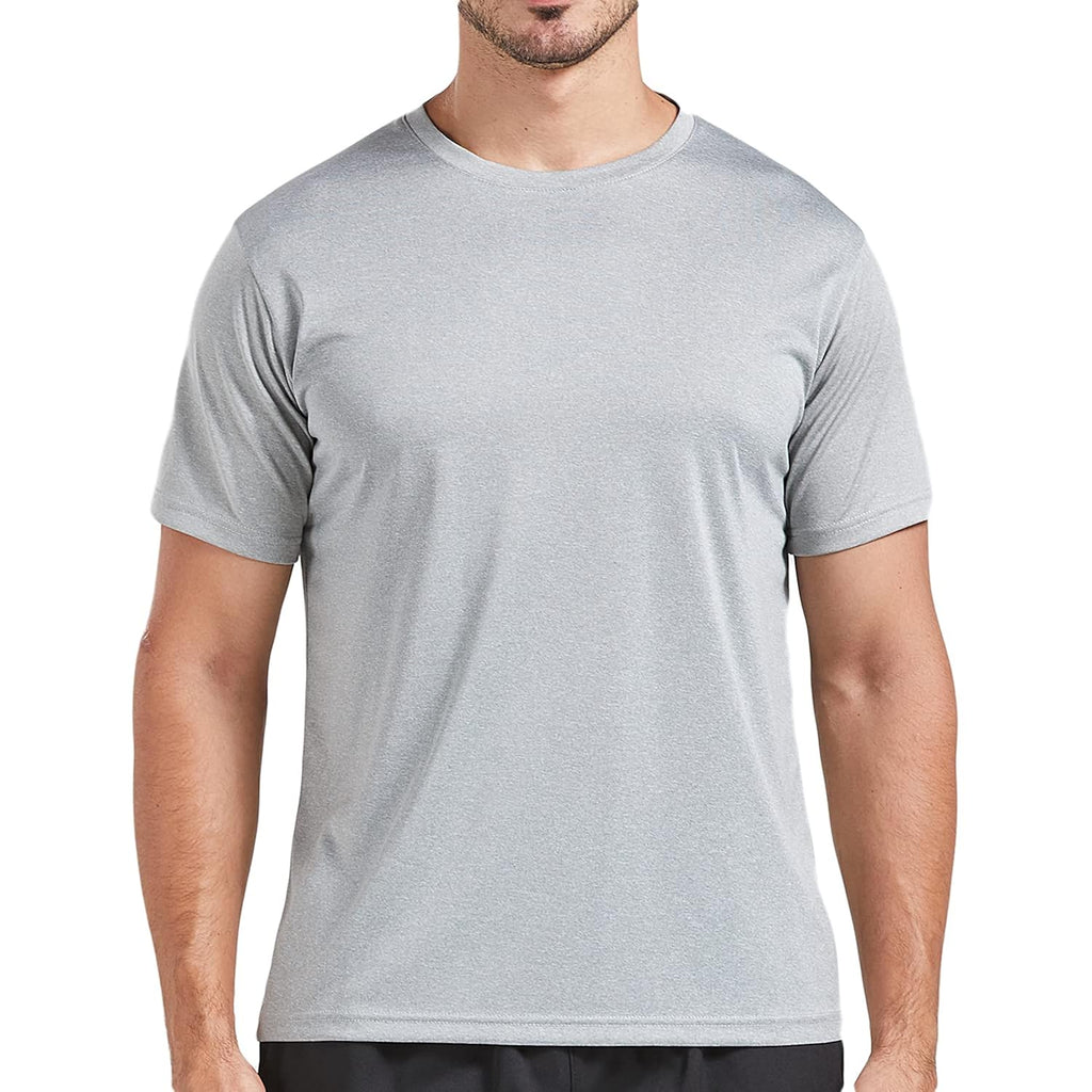 5 Pack Men'S Dry Fit T Shirts Athletic Running Gym Workout Short Sleeve Tee Shirts For Men