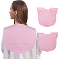 Professional Hair Cutting Cape With Geometric Grid Pattern, Longer Silicone Waterproof Cutting Mat,Neck Guide
